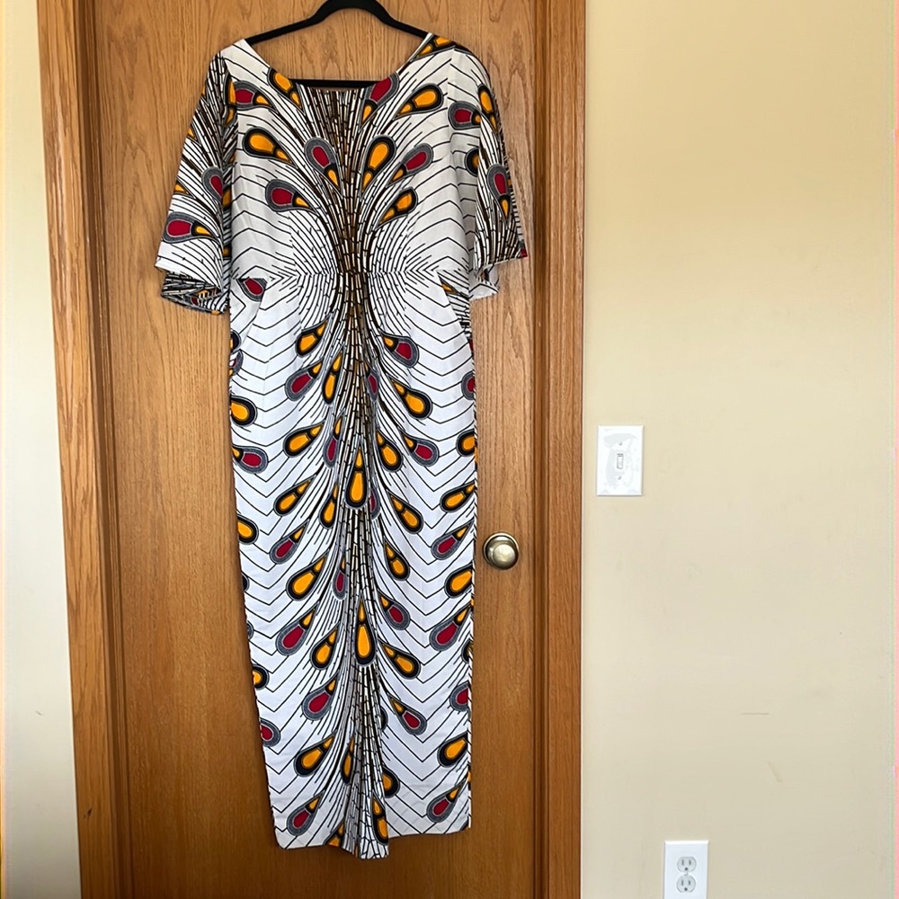 Ankara Slim Fit Dress